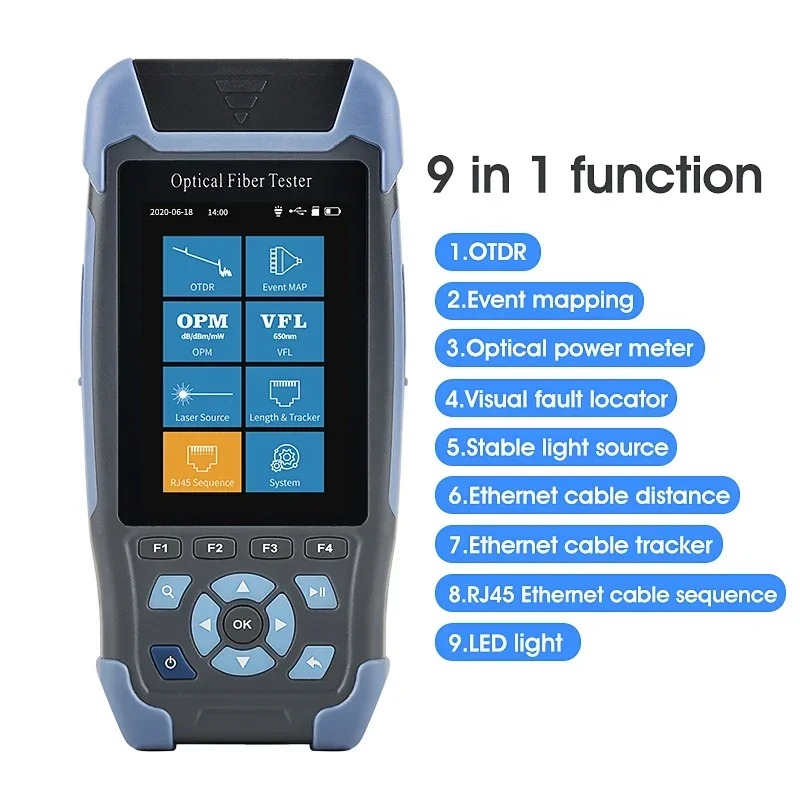 Réflectomètre optique de domai - Optical Time Domain Reflectometer Otdr 1310 1550Nm avis et prix