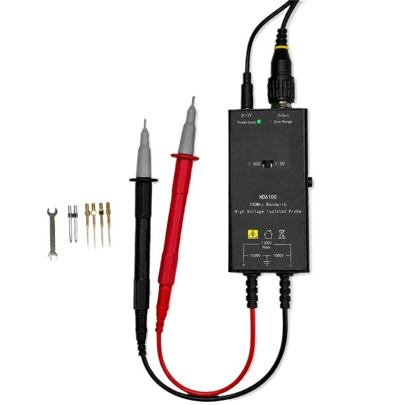 Pour sonde active, sonde diffé - High Voltage Differential Probe 100Mhz 1300V avis et prix