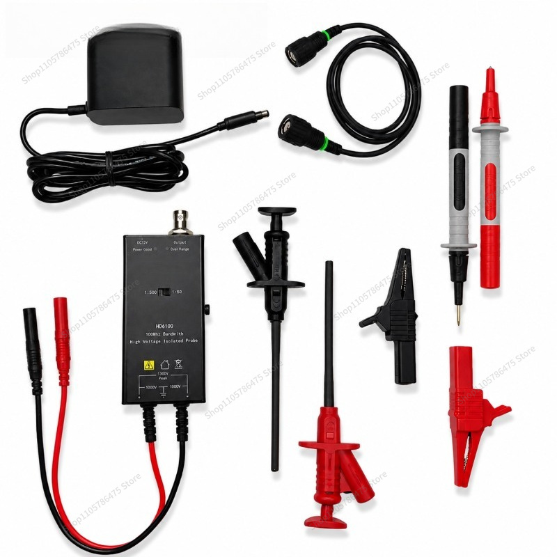 Pour sonde active, sonde diffé - High Voltage Differential Probe 100Mhz 1300V avis et prix