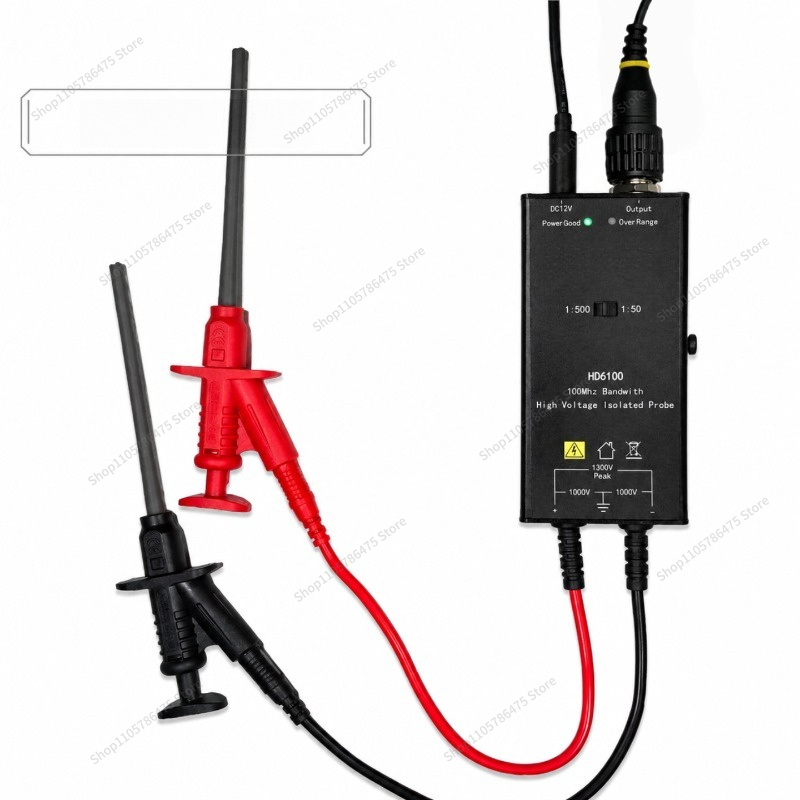 Pour sonde active, sonde diffé - High Voltage Differential Probe 100Mhz 1300V avis et prix