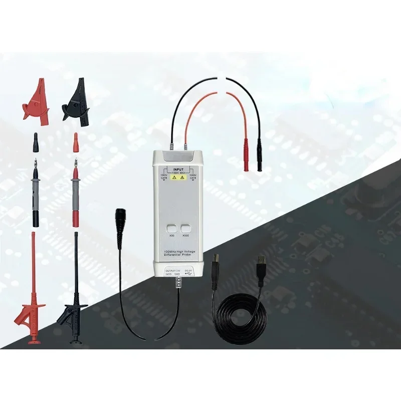 Nouveau kit de sondes différen - High Voltage Differential Probe 100Mhz 1300V avis et prix