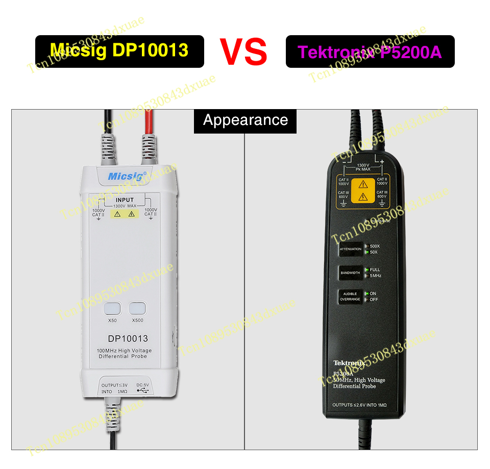 Oscilloscope Micsig 2025 1300V - High Voltage Differential Probe 100Mhz 1300V avis et prix
