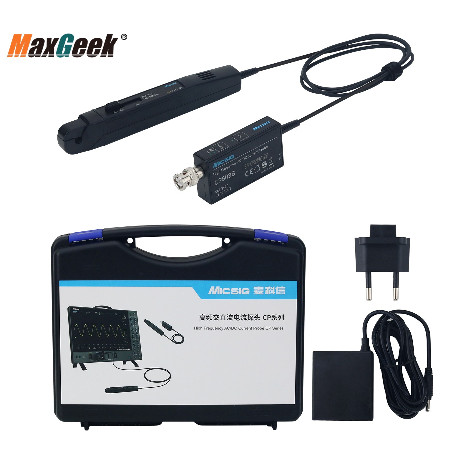 Micsig sondes de courant AC/DC - Current Probe Ac Dc 50Mhz Oscilloscope avis et prix